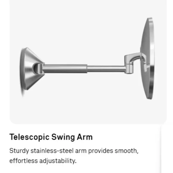 NEW Simplehuman Tru-Lux Light System Display Wall Mount Sensor Mirror - Picture 7 of 7